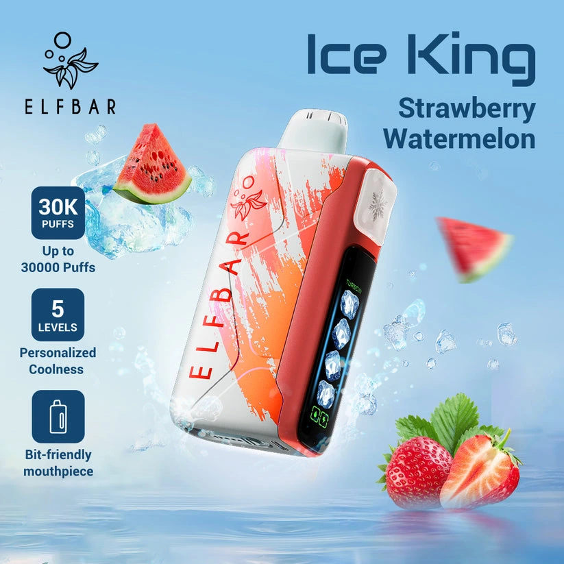 Kit jetable rechargeable ELF Bar Ice King 30K (30000 Puffs)