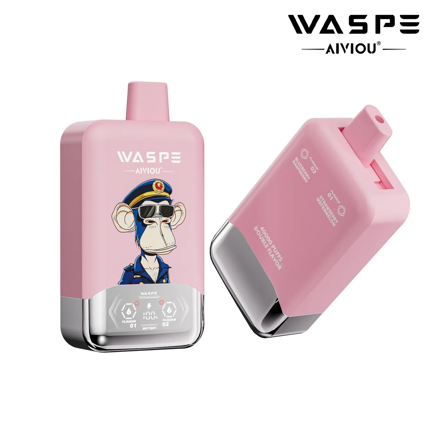 Kit jetable WASPE FIHP 40000 Puffs (Double Flavor)