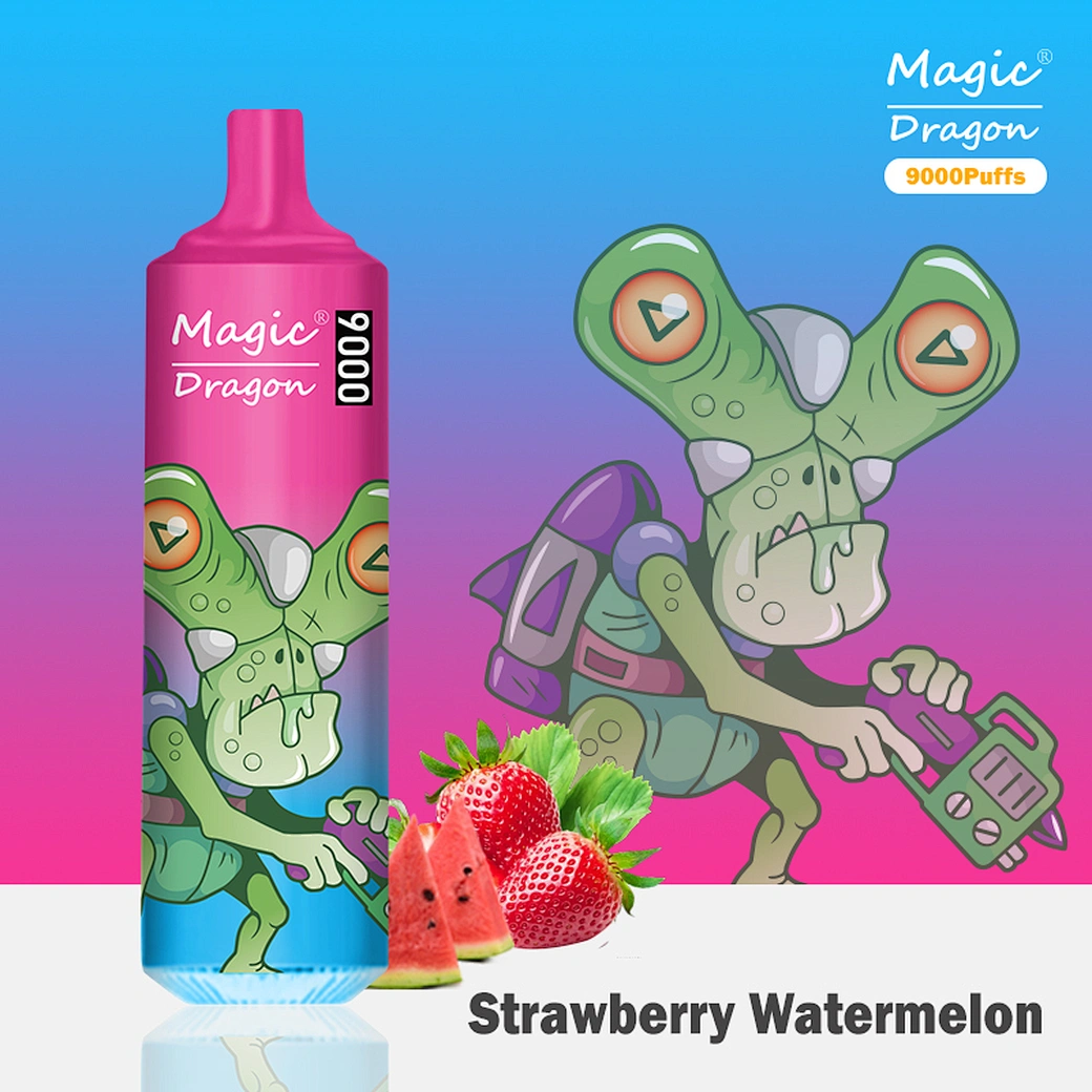 Kit jetable rechargeable Komodo Magic Dragon 9000 bouffées 18 ml (10 pièces/paquet)