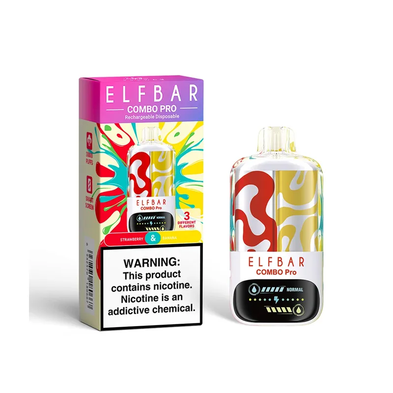Kit jetable ELF Bar Combo Pro 30000