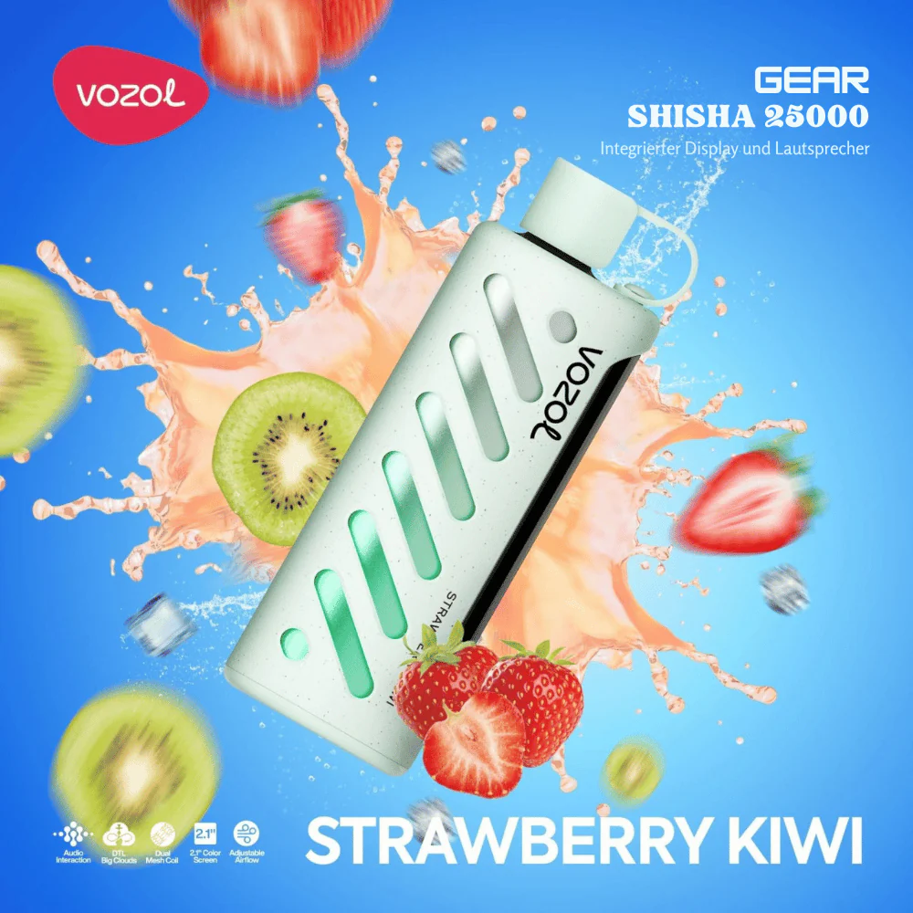 Kit jetable Vozol GEAR SHISHA 25000 Puffs