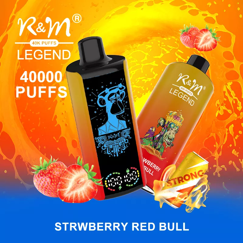 Kit jetable rechargeable R&M LEGEND 40000 Puffs (10 pièces/paquet)