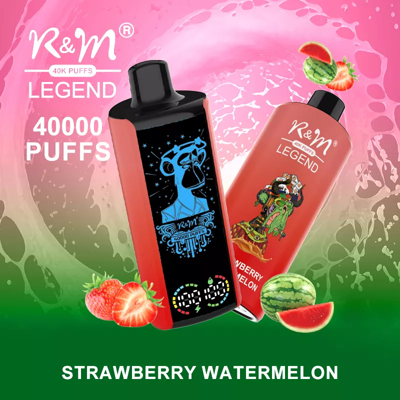 Kit jetable rechargeable R&M LEGEND 40000 Puffs (10 pièces/paquet)