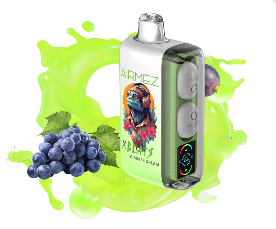 Kit jetable AiRMEZ Xbeats 40000 Puffs avec écouteurs TWS
