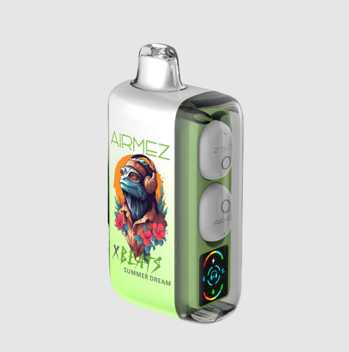 Kit jetable AiRMEZ Xbeats 40000 Puffs avec écouteurs TWS