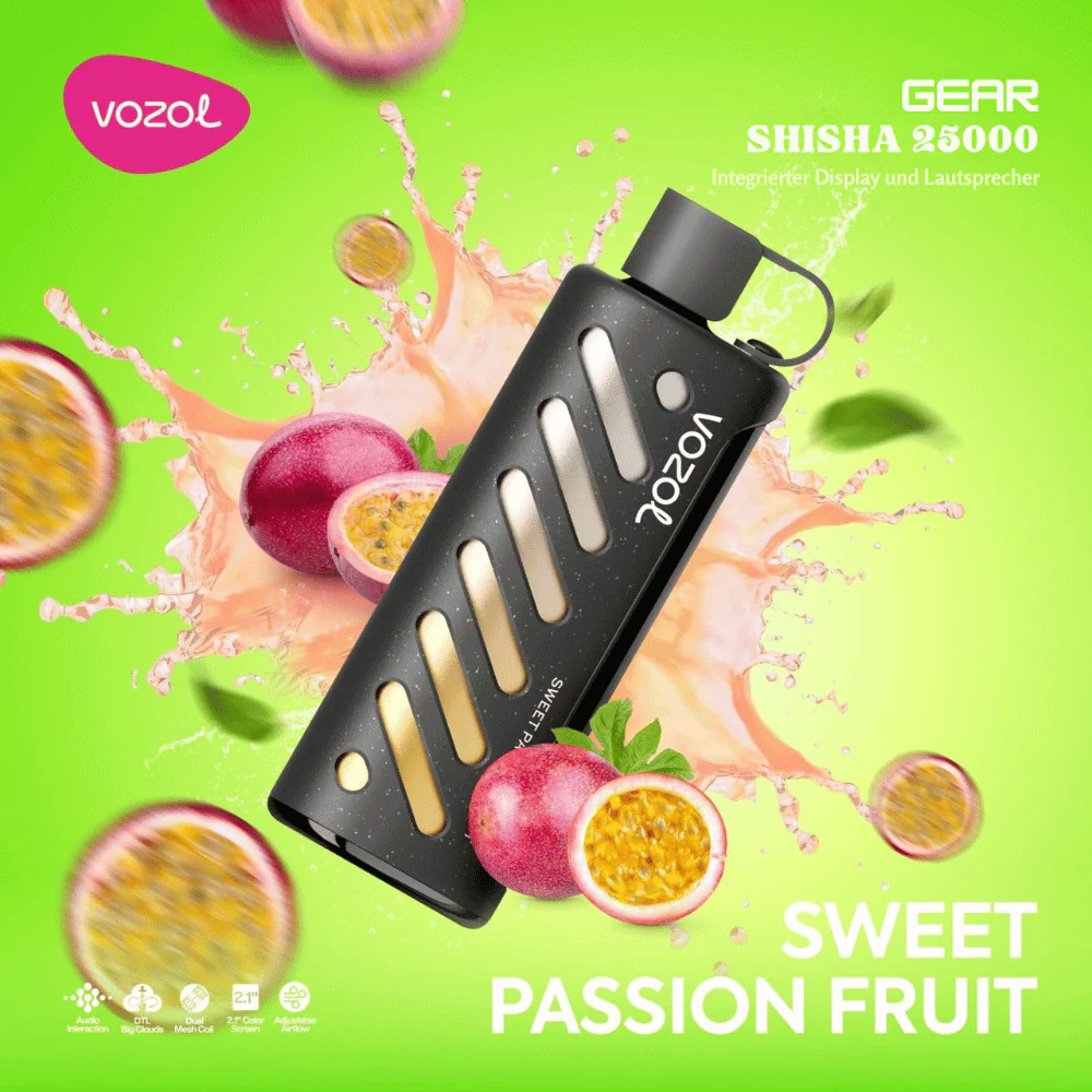 Kit jetable Vozol GEAR SHISHA 25000 Puffs