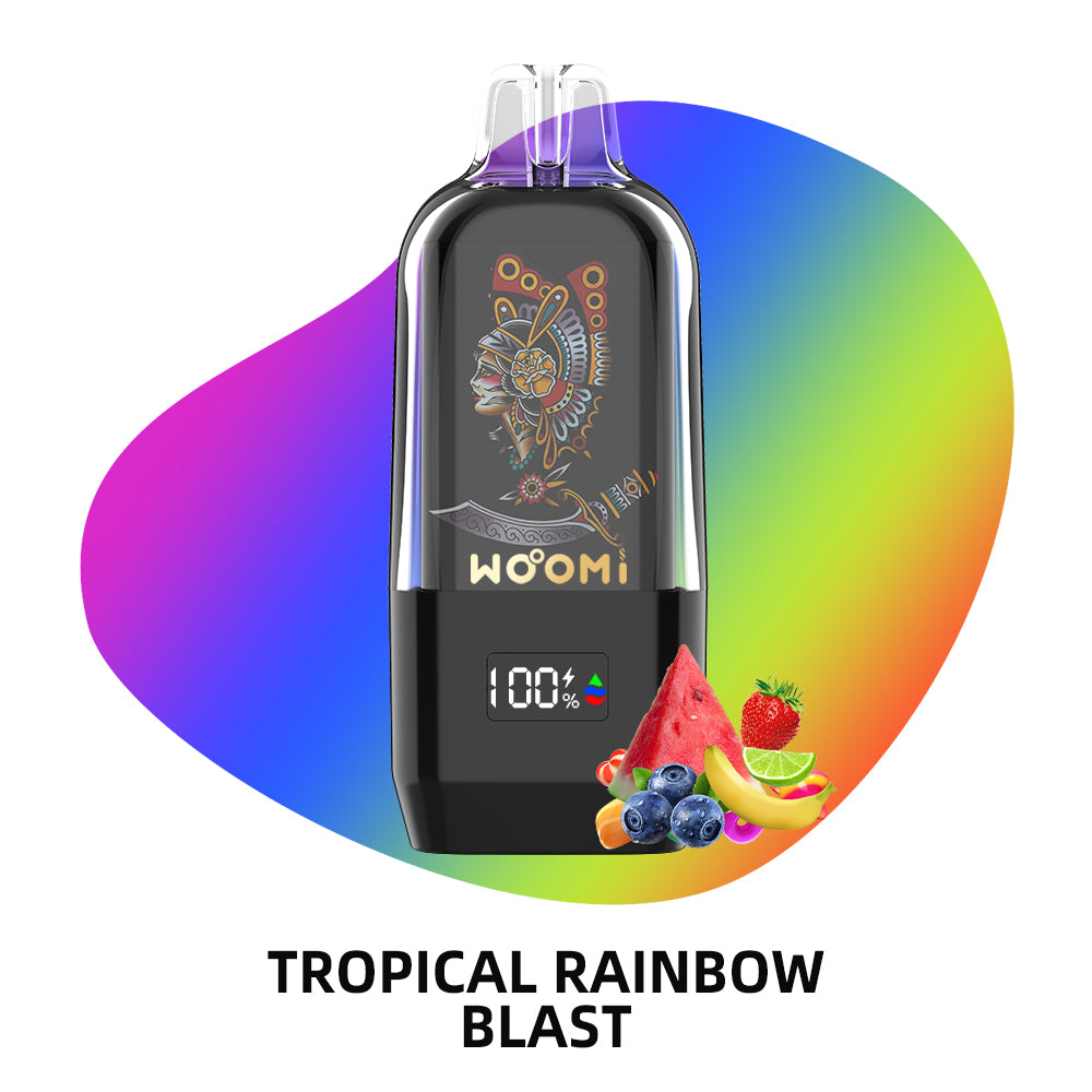 Kit jetable rechargeable Woomi Halo 15000 bouffées 10 pièces/paquet