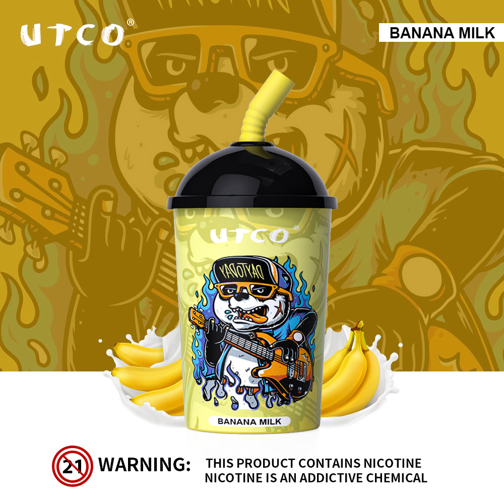 Kit UTCO Puff Panda 8000 puff cigarette électronique jetable rechargeable