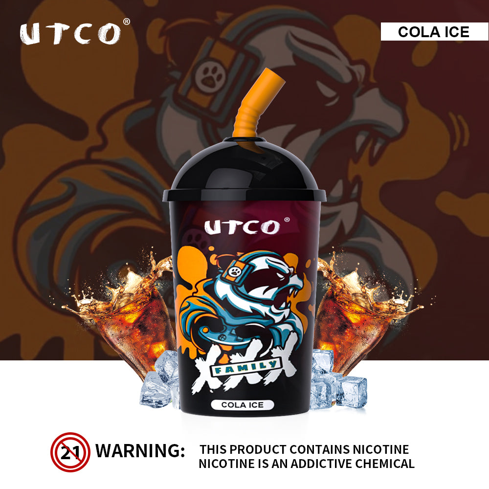 Kit UTCO Puff Panda 8000 puff cigarette électronique jetable rechargeable
