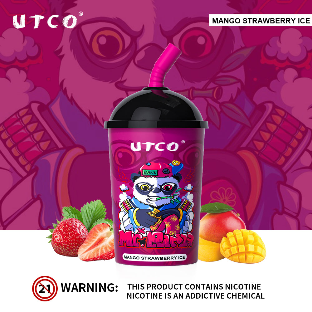 Kit UTCO Puff Panda 8000 puff cigarette électronique jetable rechargeable
