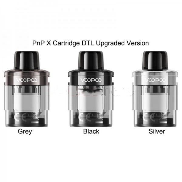 Cartouches de rechange vides pour pods VOOPOO PnP X (version améliorée) 2 pièces/paquet