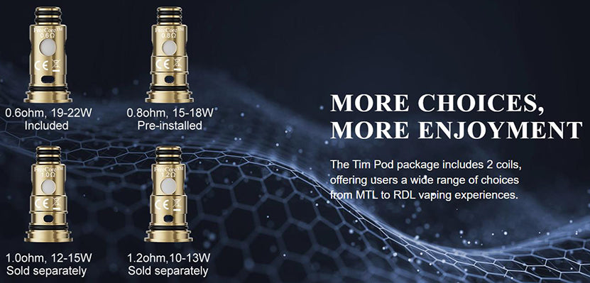 Bobine de remplacement Vapefly FreeCore G pour Tim Pod 5 pièces/paquet