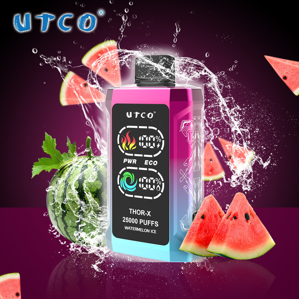 Vape jetable UTCO Thor-X 25000 bouffées Pré-remplie