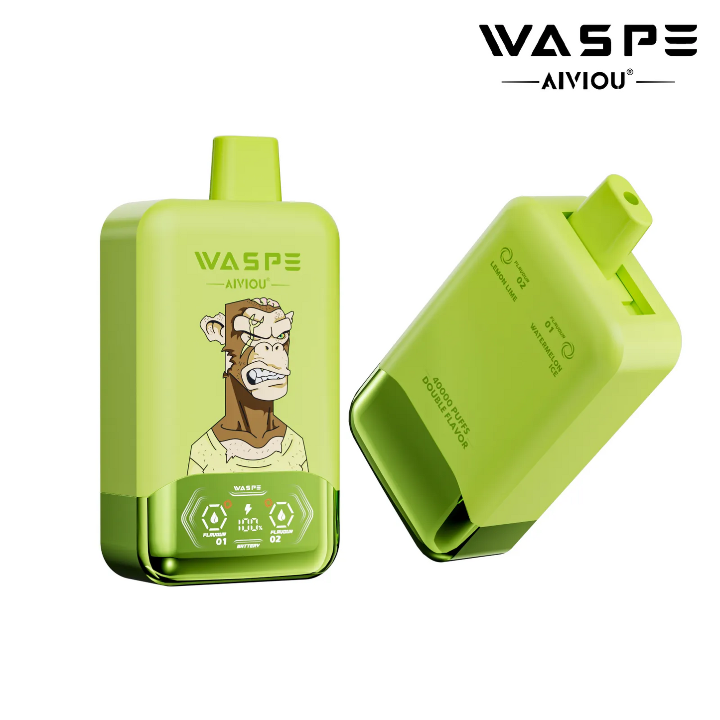 Kit jetable WASPE FIHP 40000 Puffs (Double Flavor)