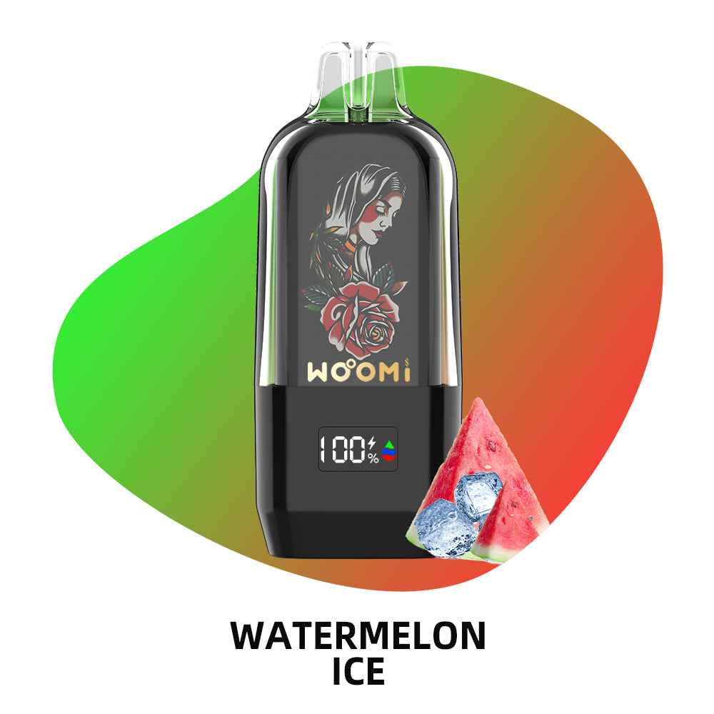Kit jetable rechargeable Woomi Halo 15000 bouffées 10 pièces/paquet