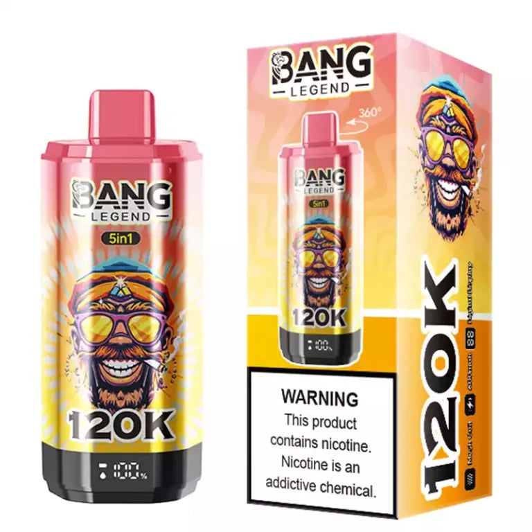 Kit jetable Bang Legend 120000 120K Puffs 5in1