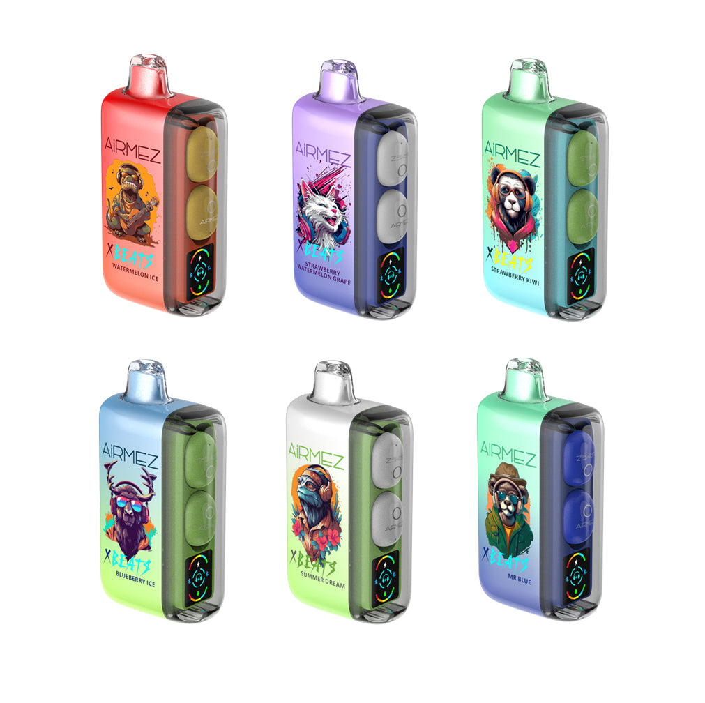 Kit jetable AiRMEZ Xbeats 40000 Puffs avec écouteurs TWS