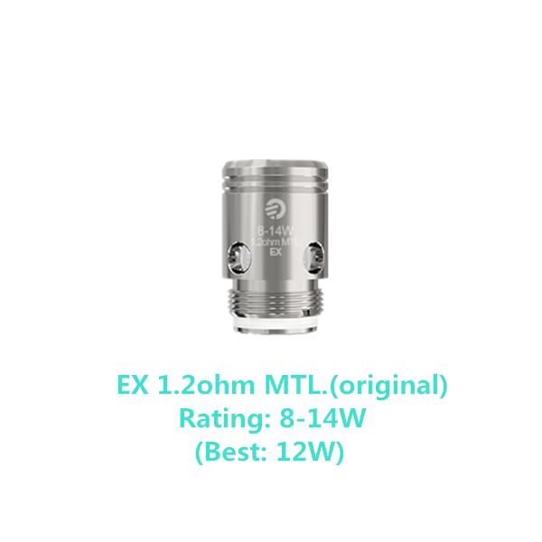 Têtes de bobines de remplacement pour Joyetech Tank EXCEED D22 5PCS-PACK