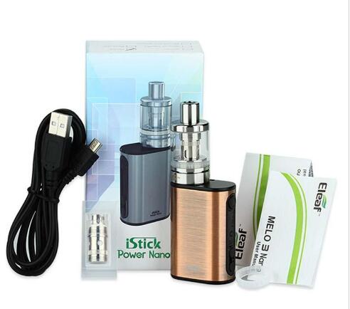 iStick Power Nano 2.0ml/1100mAh avec Kit Débutant Melo 3 Nano - Eleaf