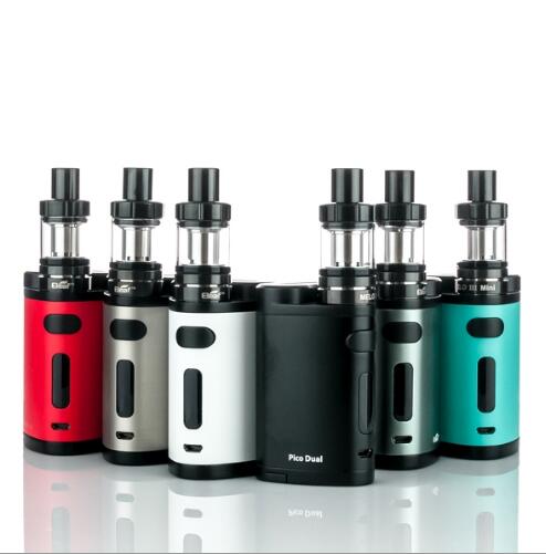 KIT ISTICK PICO DUAL 200W TC 2.0ML ARGENTÉ AVEC MELO III MINI - ELEAF