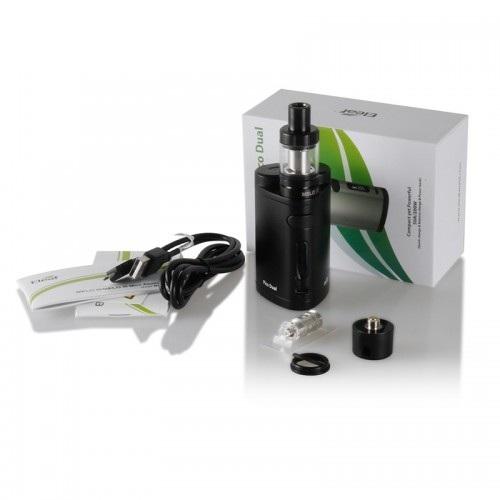 KIT ISTICK PICO DUAL 200W TC 2.0ML ARGENTÉ AVEC MELO III MINI - ELEAF