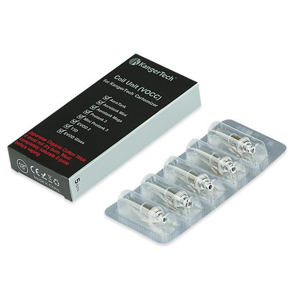 Résistance de remplacement VOCC-T KangerTech 5PCS-PACK