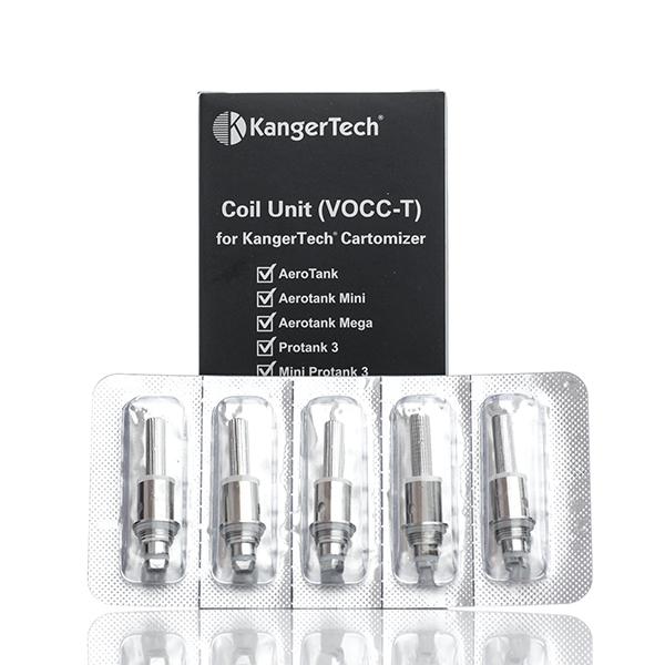 Résistance de remplacement VOCC-T KangerTech 5PCS-PACK