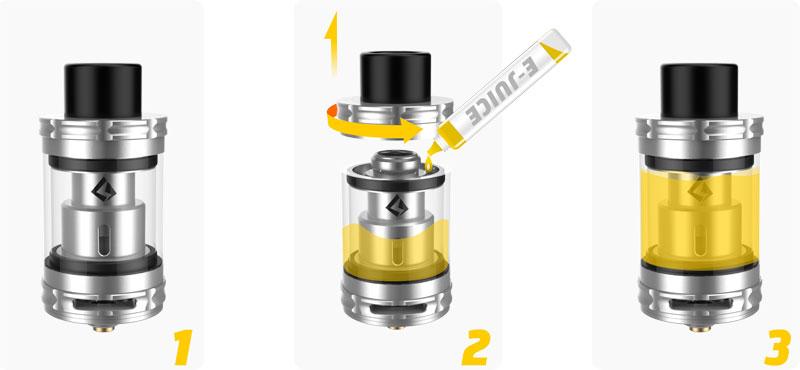 Clearomiseur Sub-ohm illusion Mini 3ml - Geekvape