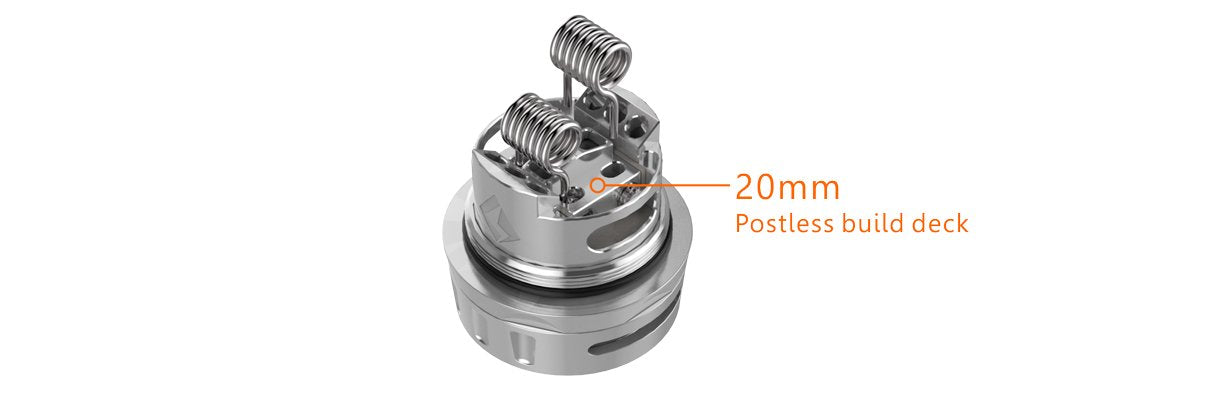 Atomiseur Tank Ammit Dual Coil RTA 3-6ML- Geekvape