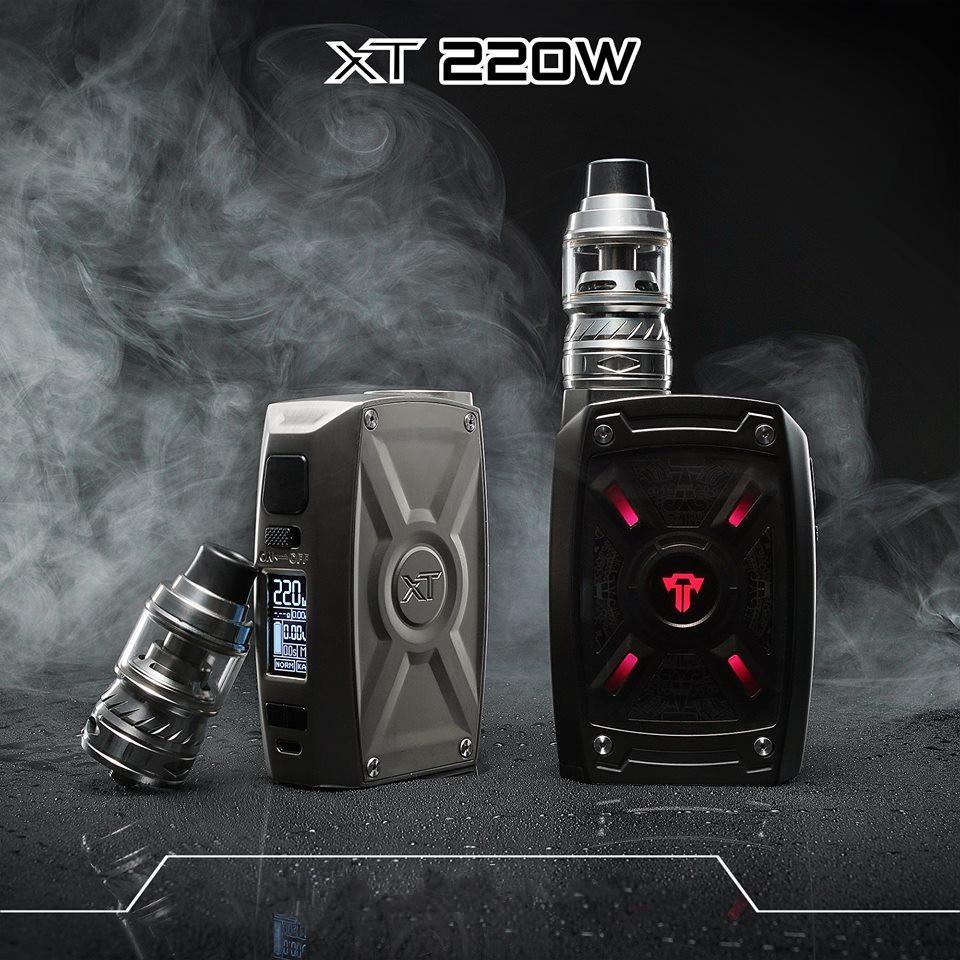 Kit XT 220W TC - Teslacigs Avec Tallica Mini Tank (4ML)