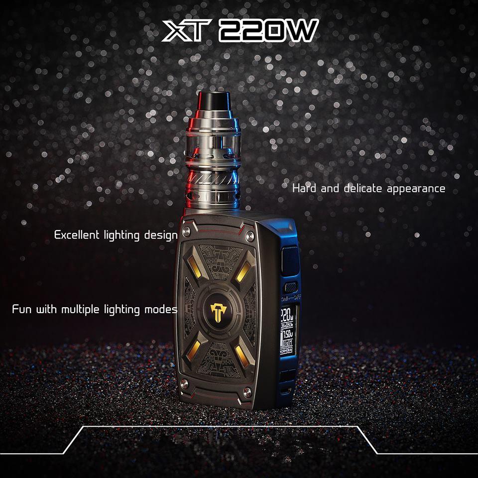 Kit XT 220W TC - Teslacigs Avec Tallica Mini Tank (4ML)