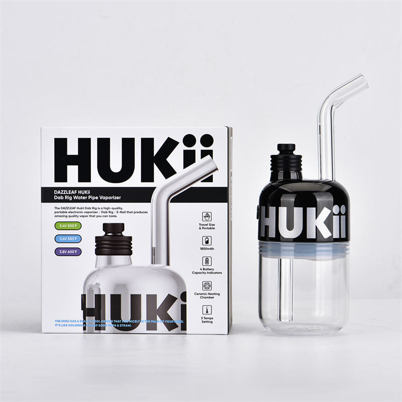 DAZZLEAF Kit de vaporisateur de tuyau d'eau Hukii Dab Rig