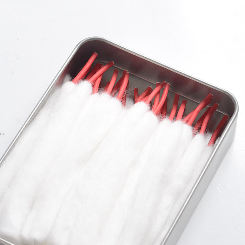 Lacets en coton Exvape Expromizer V1.4 30pcs/paquet