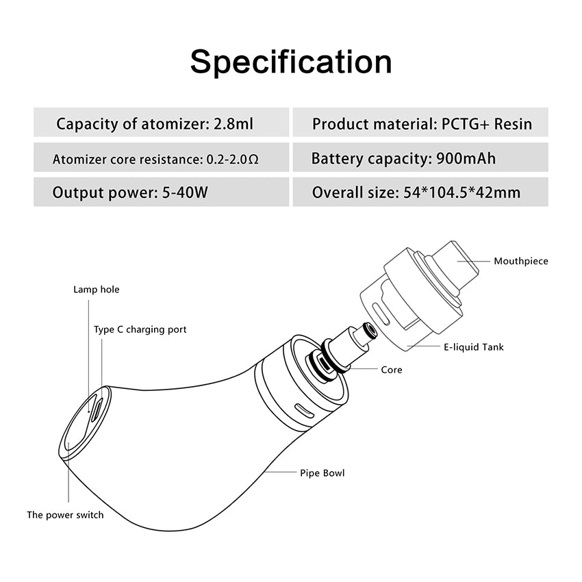 Kit Kamry GT Epipe 900mAh
