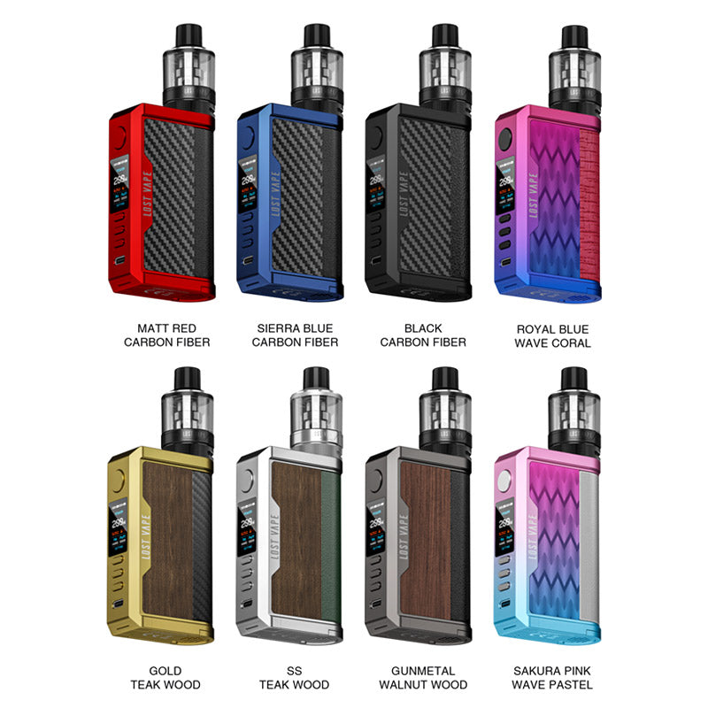 Lost Vape Centaurus Q200 Box Kit avec atomiseur UB Max Pod 5ml