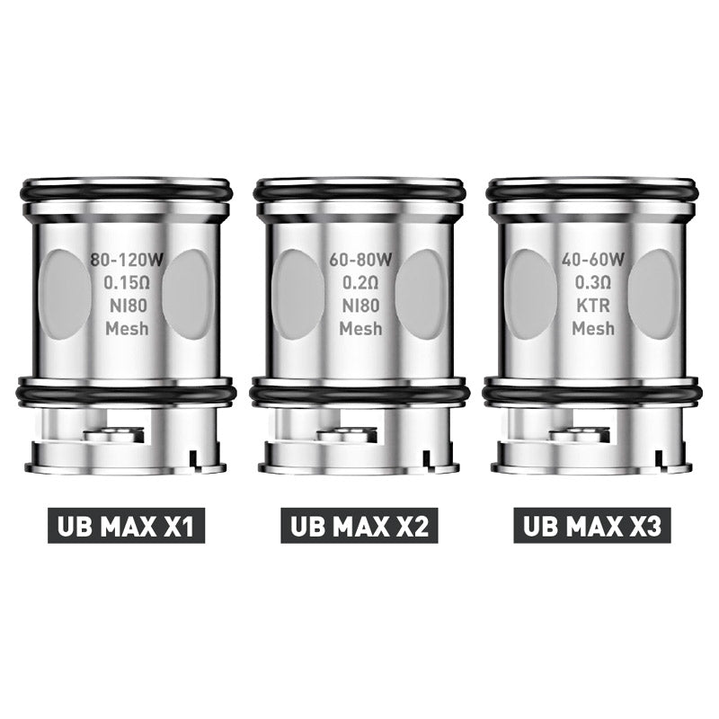 Bobine Lost Vape UB Max pour Kit Centaurus Q200 / Kit Centaurus M100 3 pièces/paquet