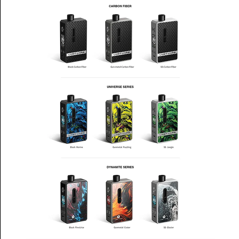 Kit Gemini Hybrid - Lost Vape frvapormo Kit Gemini Hybrid - Lost Vape frvapormo
