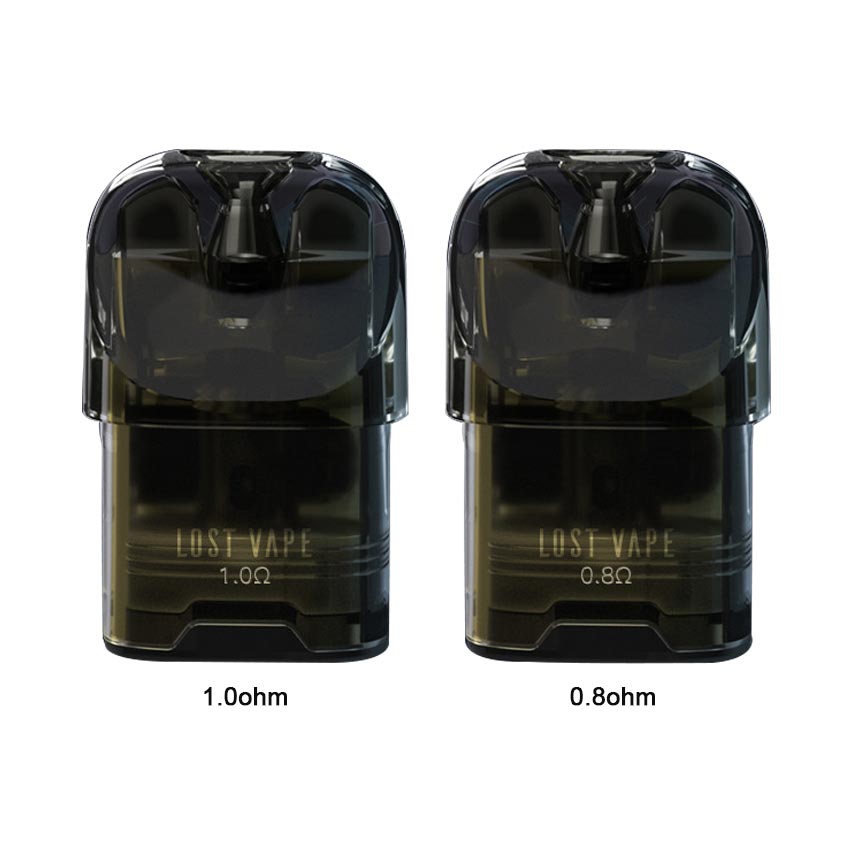 Lost Vape Ursa Nano Cartouche de dosette de remplacement 2,5 ml pour Ursa Nano Kit / Ursa Baby Pod Kit / Ursa Pro Kit / Ursa Nano Pro / Ursa S Kit / Ursa Baby Pro Kit / Ursa Pocket Kit / Ursa Nano Air kit / Ursa Nano 2 kit (3 pièces/paquet)