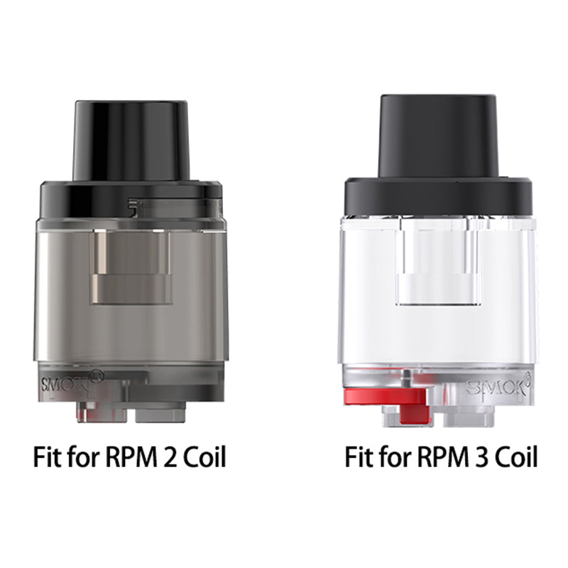 SMOK RPM 85/100 cartouche de dosette vide 6 ml 3 pcs/paquet