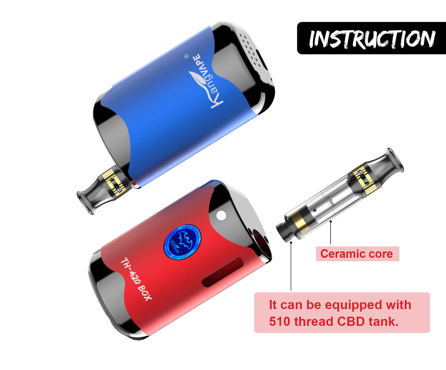 Kit Box TH-420 II - Kangvape 650mAh