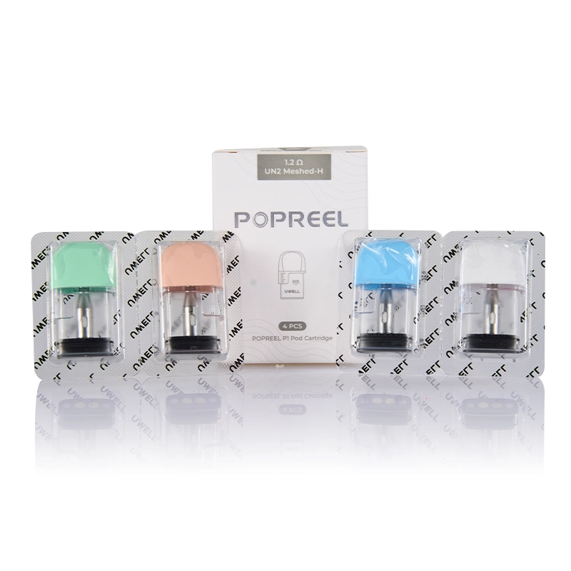 Uwell Popreel P1 Cartouche de rechange pour dosettes 2 ml (4 pièces/paquet) pour Kit Popreel P1 / Kit Popreel PK1