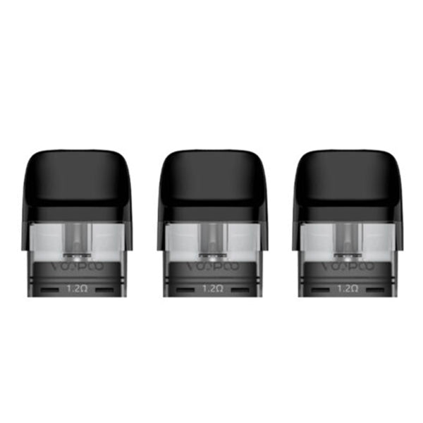 Cartouche de dosette VOOPOO VINCI V2 Pour Kit Vinci pod / Kit Drag Nano 2 / Kit Vinci Pod Royal Edition 2 ml / Kit Vinci Q / Kit Drag Nano 2 Nebula Edition / Kit Vinci Pod SE 2 ml 3 pièces/paquet