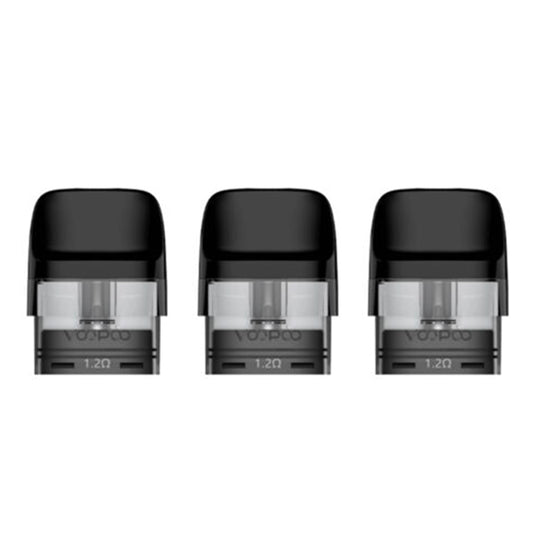 Cartouche de dosette VOOPOO VINCI V2 Pour Kit Vinci pod / Kit Drag Nano 2 / Kit Vinci Pod Royal Edition 2 ml / Kit Vinci Q / Kit Drag Nano 2 Nebula Edition / Kit Vinci Pod SE 2 ml 3 pièces/paquet