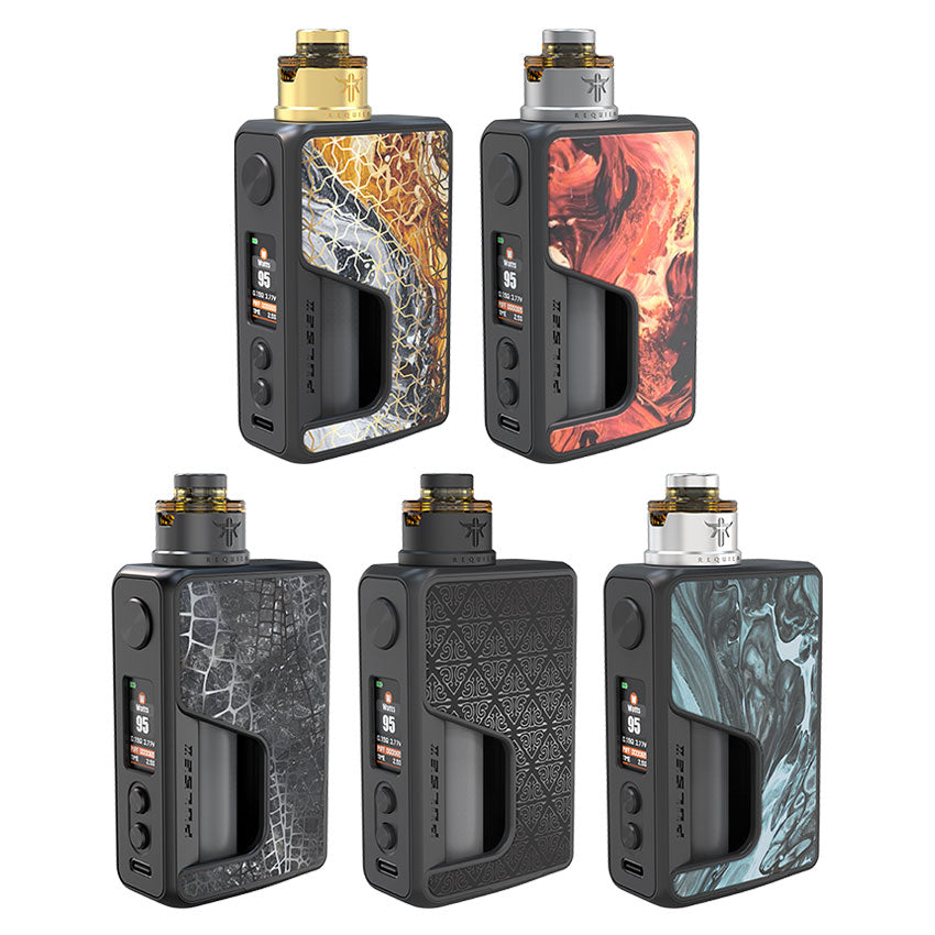 Kit Mod Vandy Vape PR SE 95W avec atomiseur Requiem RDA