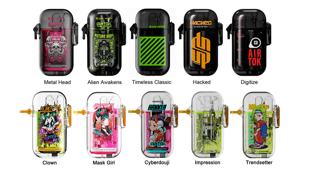 Kit Vapelustion Hannya Airtok Pod 650mAh