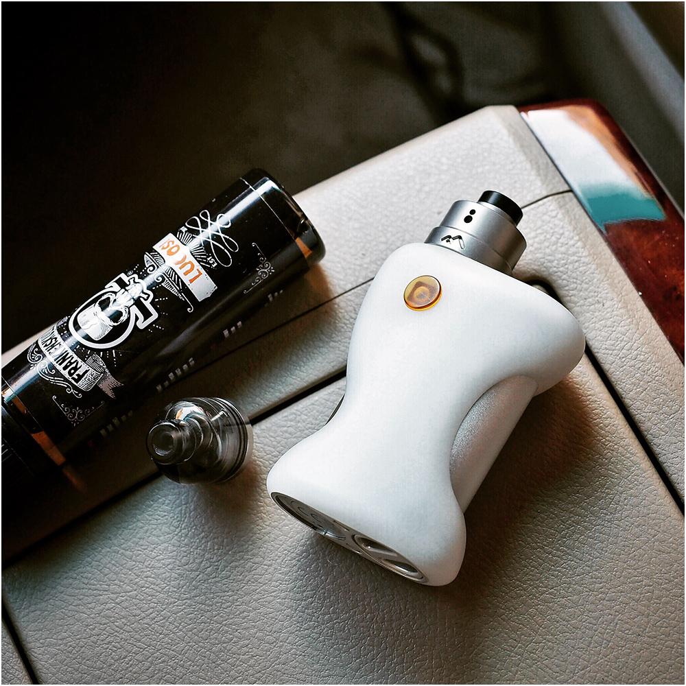 BDvape Pure BF White Delrin - PEI Version Mod