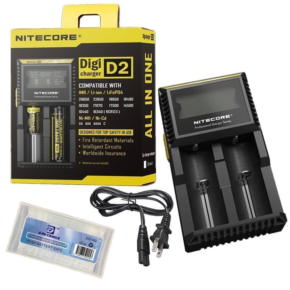 Chargeur New i2 Intellicharger EU-US TC MOD Batterie - Nitecore