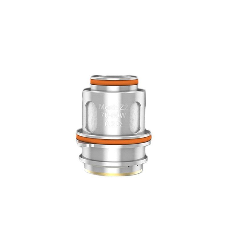 Bobine Geekvape série Z pour réservoir Z (Zeus), réservoir Obelisk, kit Obelisk 120FC, kit Obelisk 200, réservoir Z Sub Ohm 2021, réservoir Z Sub Ohm SE (5pcs / pack)