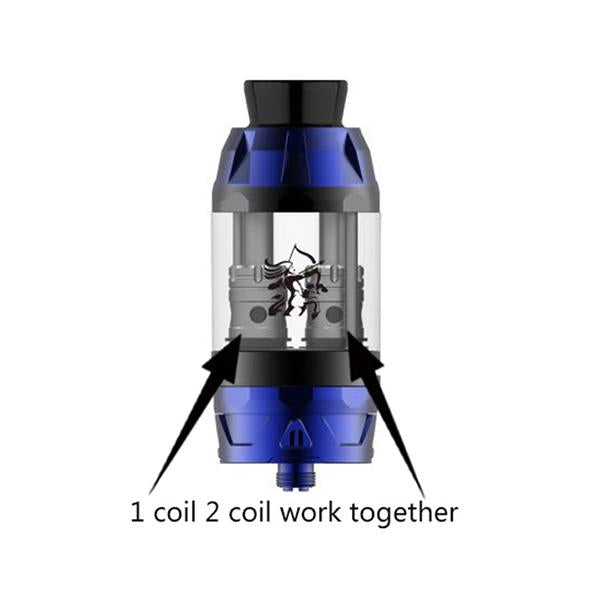 Atomiseur Tank Qtank Dual Flavor Subohm -HENGLING (5ML)