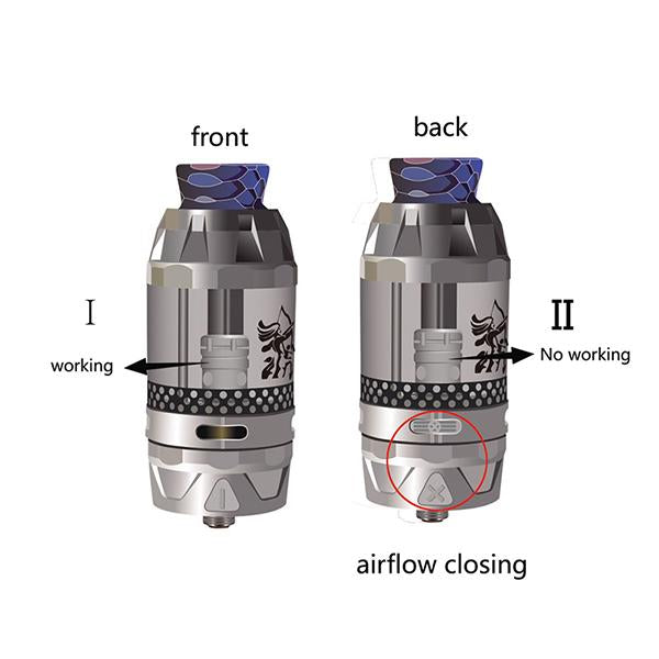 Atomiseur Tank Qtank Dual Flavor Subohm -HENGLING (5ML)